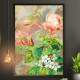 Quadro Decorativo Pintura Floral