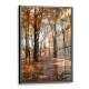 Quadro Decorativo Floresta Amarela