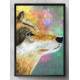 Quadro Decorativo Pintura de Lobo