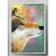 Quadro Decorativo Pintura de Lobo