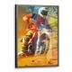 Quadro Decorativo Motocross