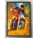 Quadro Decorativo Motocross