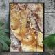 Quadro Decorativo Pintura de Mulher Abstrato