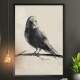 Quadro Decorativo Pintura de P�ssaro