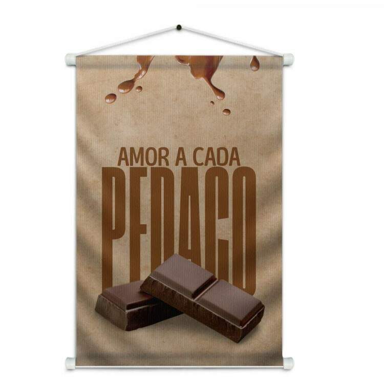 Banner Impresso em Lona Amor a Cada Pedao