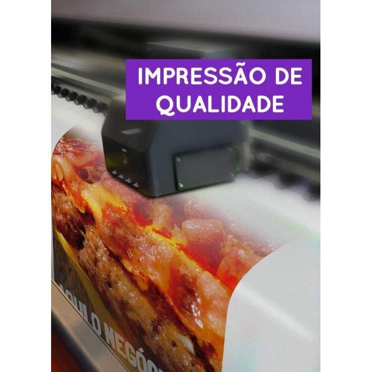 Banner Impresso em Lona Aqui O Negcio  Bruto
