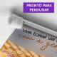 Banner Impresso em Lona Vem Tomar Um Caf�