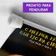Banner Impresso em Lona O Melhor P�o de Queijo