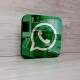 Icone 3D Whatsapp para Parede MDF + Acr�lico Espelhado