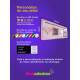 Placa Display Mini QR Code em Acr�lico Espelhado