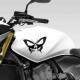 Adesivo para Moto Borboleta com Caveira