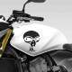 Adesivo para Moto Rosto Alien