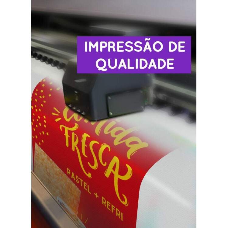 Banner Impresso para Pastelaria Comida Fresca