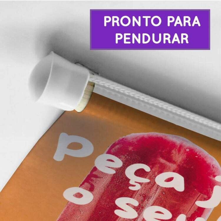 Banner Impresso Picol Pea J o Seu