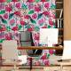 Papel de Parede Flamingos em Cores Degrad�
