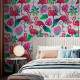 Papel de Parede Flamingos em Cores Degrad�