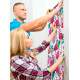 Papel de Parede Flamingos em Cores Degrad�