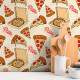 Papel de Parede Cozinha Fast Food Pizza na Caixa
