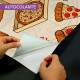 Papel de Parede Cozinha Fast Food Pizza na Caixa