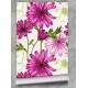 Papel de Parede Floral Flores Silvestres com Borboletas Verdes