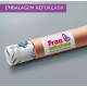 Papel de Parede Floral Rosa Azul com Fundo Escuro