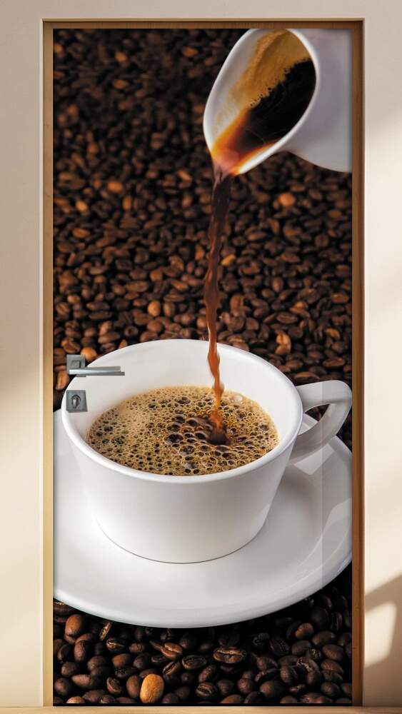 Adesivo Para Porta X�cara De Caf�