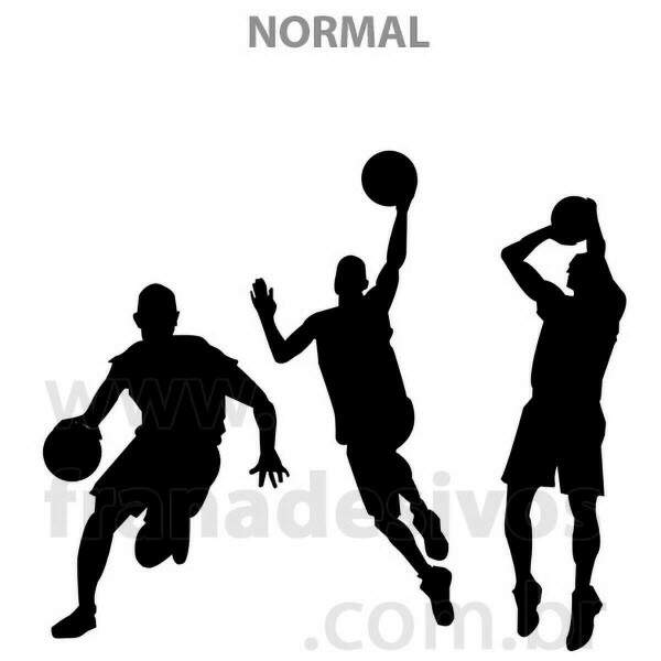 Adesivo de Parede Esporte Basquetebol