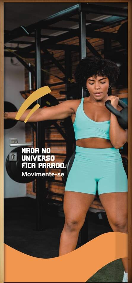 Adesivo Para Porta Para Academia Movimente-se
