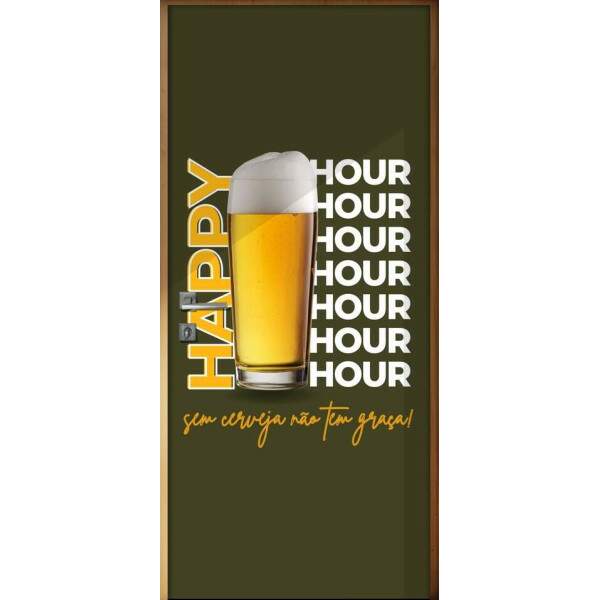 Adesivo Para Porta Para Bar Sem Cerveja No Tem Graa