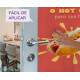 Adesivo Para Porta Monte O Hot-dog