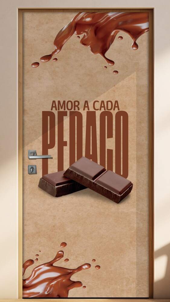 Adesivo Para Porta Amor A Cada Peda�o