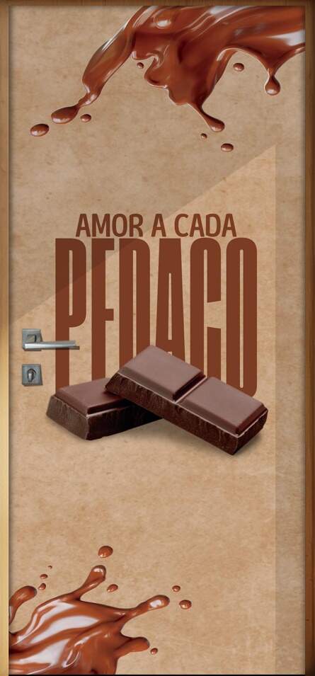 Adesivo Para Porta Amor A Cada Pedao