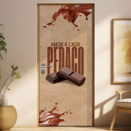 Adesivo Para Porta Amor A Cada Pedao