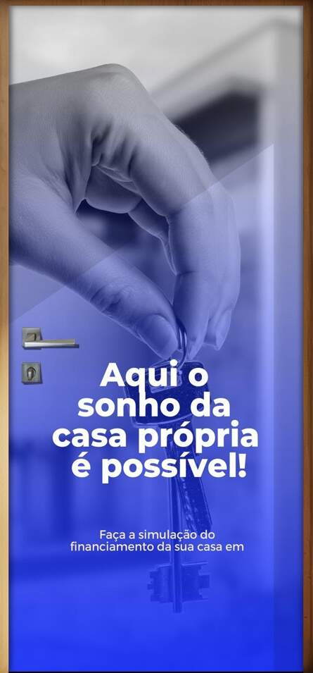 Adesivo Para Porta Para Imobliaria Sonho Da Casa Prpria
