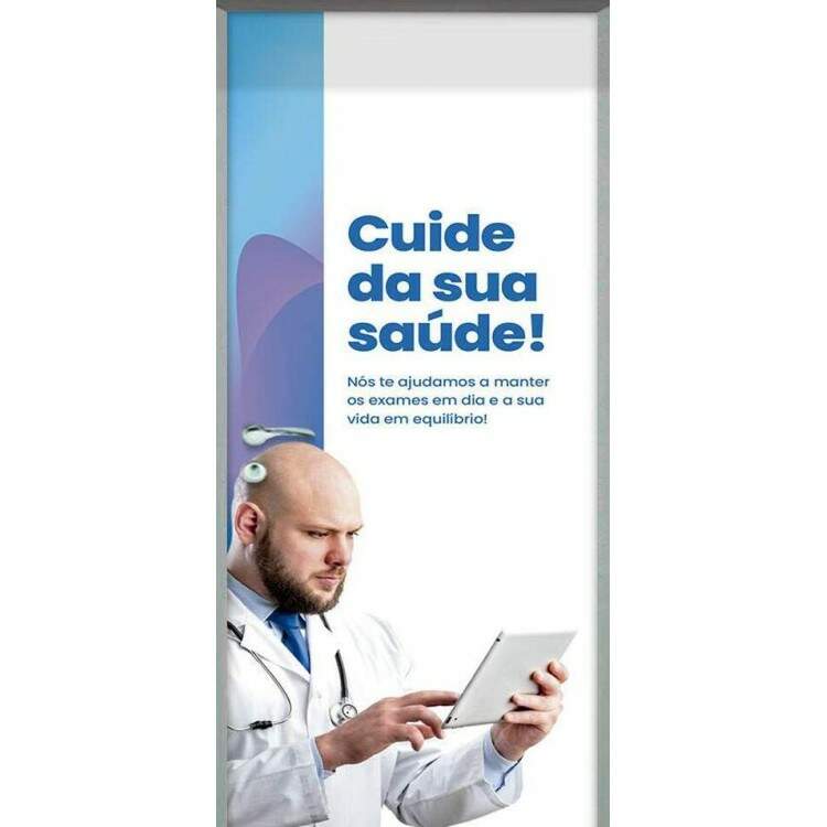 Adesivo Para Porta Para Rea Medicinal Cuide De Sua Sade