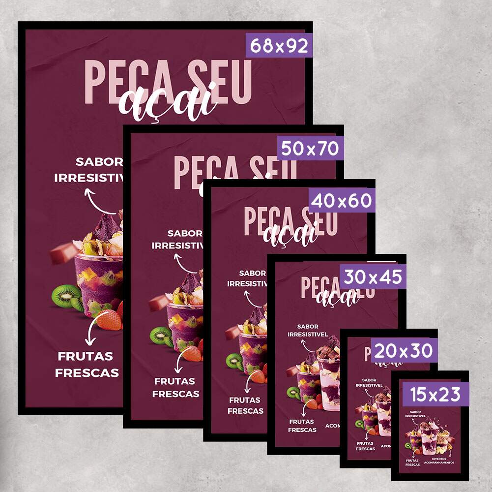 Quadro Decorativo Pe�a Seu A�a�