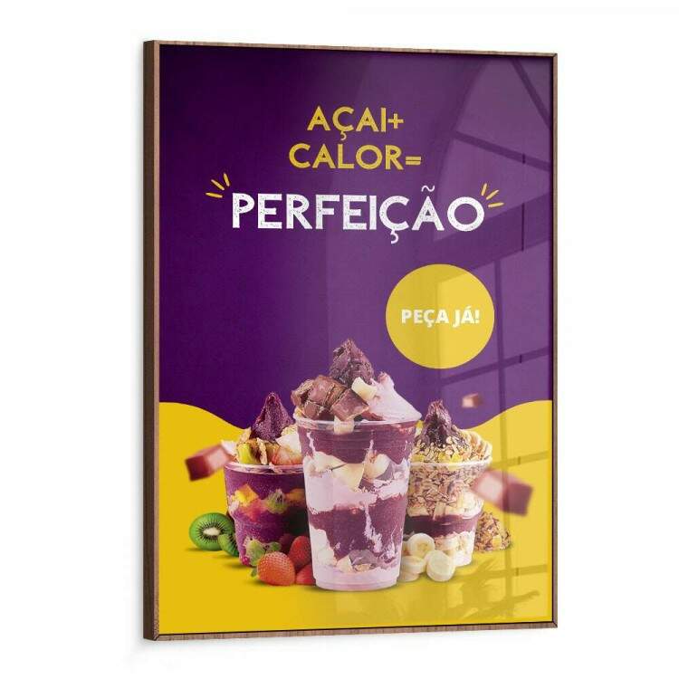 Quadro Decorativo Aa+Calor=Perfeio