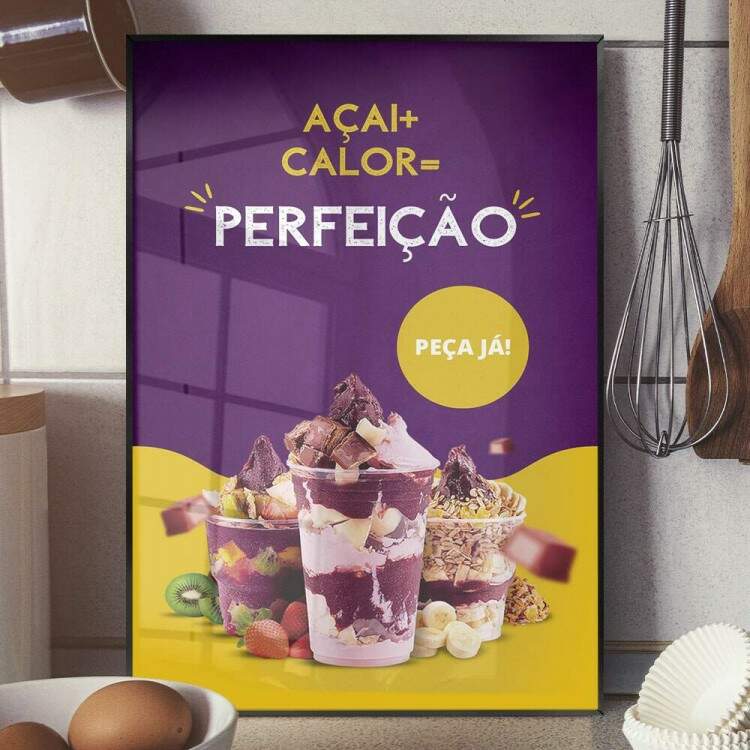 Quadro Decorativo Aa+Calor=Perfeio