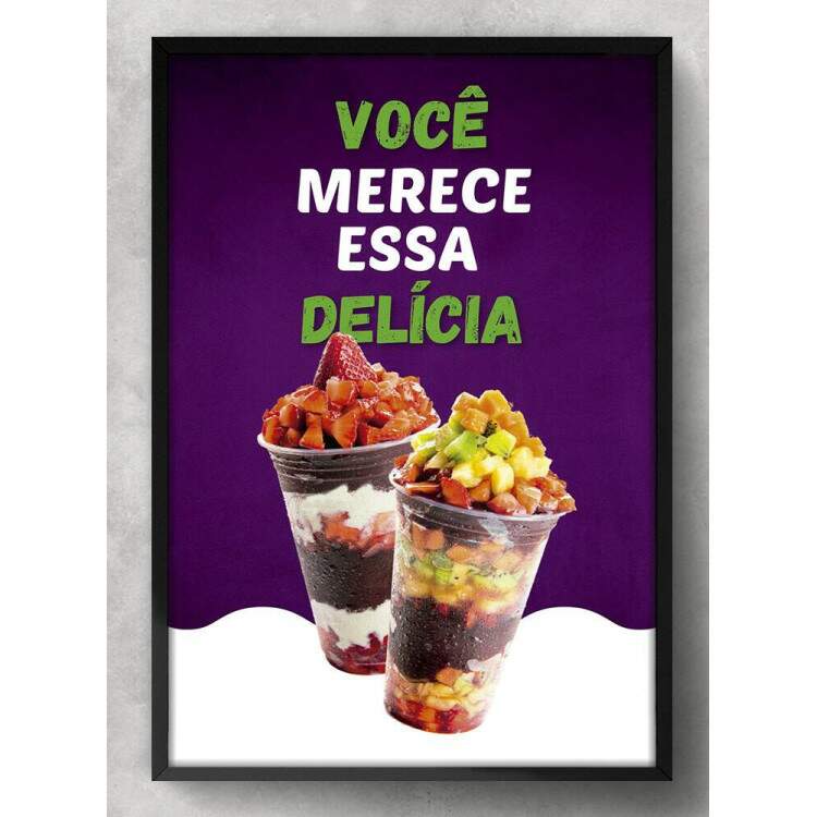 Quadro Decorativo Voc Merece Essa Delcia