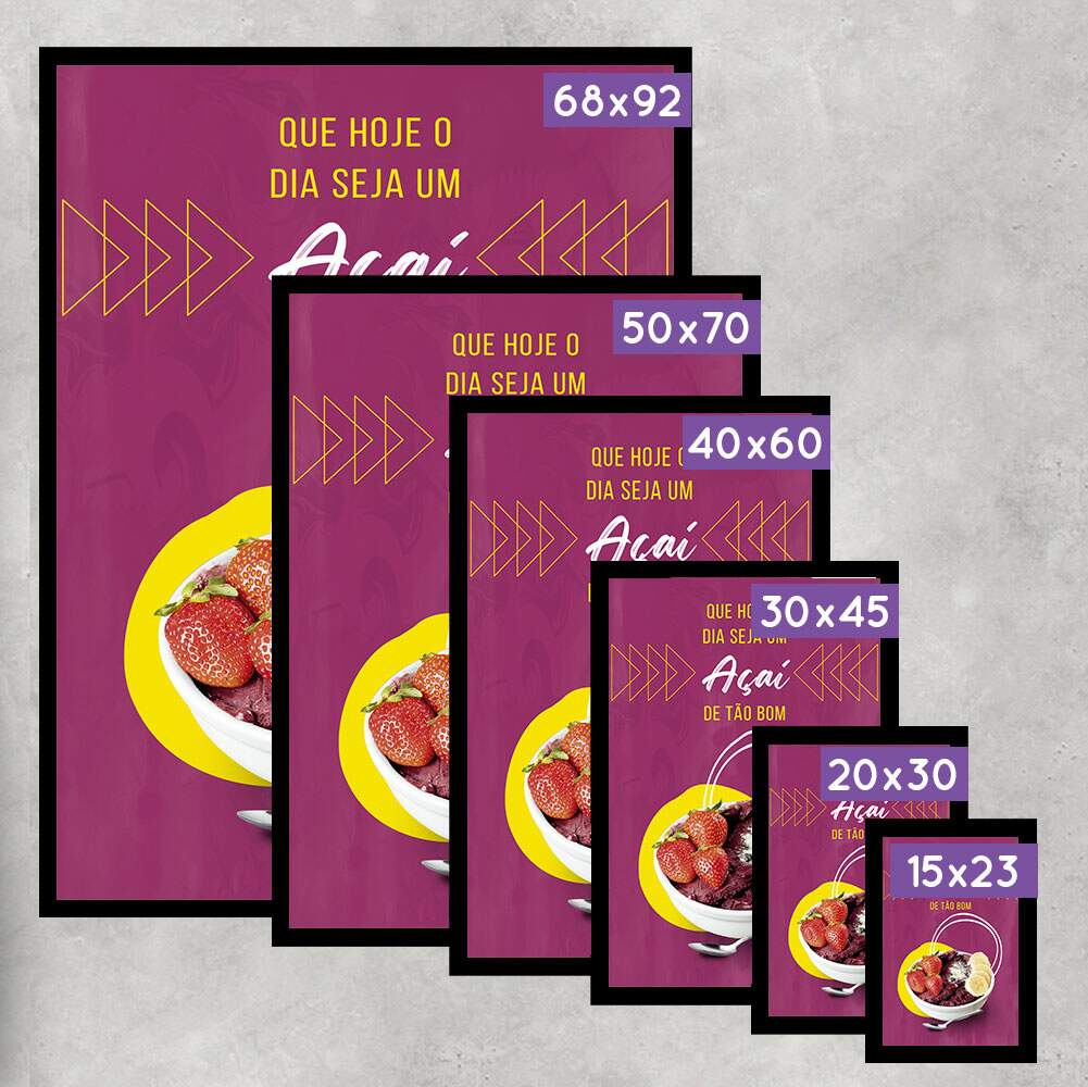 Quadro Decorativo A�a�