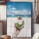 Quadro Decorativo Beba �gua de C�co