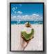 Quadro Decorativo Beba �gua de C�co