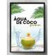 Quadro Decorativo �gua de C�co Fresca