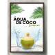 Quadro Decorativo �gua de C�co Fresca