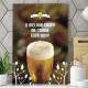 Quadro Decorativo para Bar O Melhor Chopp da Cidade