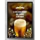 Quadro Decorativo para Bar O Melhor Chopp da Cidade