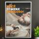 Quadro Decorativo para Barbearia Voc� Sempre Estiloso!