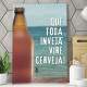 Quadro Decorativo para Bar Que Toda Inveja Vire Cerveja!