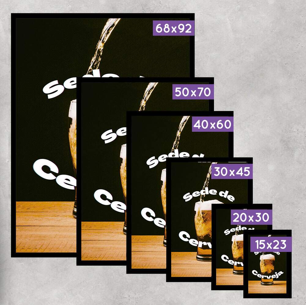 Quadro Decorativo para Bar Sede de Cerveja