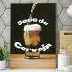 Quadro Decorativo para Bar Sede de Cerveja